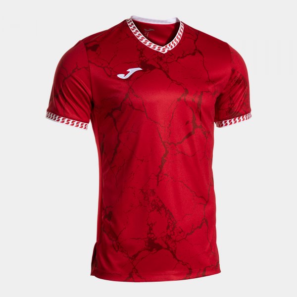 Dres / tričko GOLD VII SHORT SLEEVE T-SHIRT červená biela
