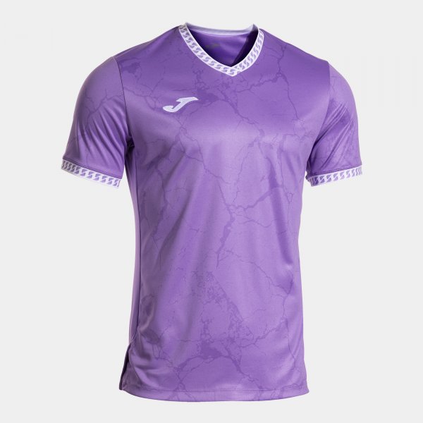 Dres / tričko GOLD VII SHORT SLEEVE T-SHIRT fialová biela