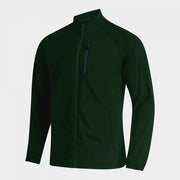 Mikina GOLF FULL ZIP SWEATSHIRT zelená