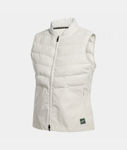 Dámska bunda do dažďa GOLF PADDING VEST biela