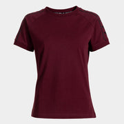 HEROIC SHORT SLEEVE T-SHIRT BURGUNDY BLACK BURGUNDY