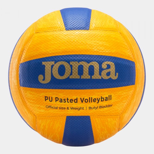 Lopta BALL HIGH PERFORMANCE VOLLEY žltá azúrová
