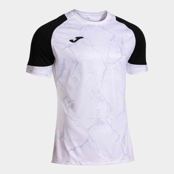 Dres / tričko HISPA V SHORT SLEEVE T-SHIRT biela čierna