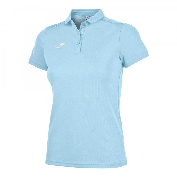 HOBBY WOMEN'S POLO SHIRT LIGHT BLUE S/S LIGHT BLUE