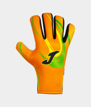 Brankárske rukavice HUNTER GOALKEEPER GLOVES ORANGE YELLOW oranžová