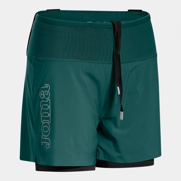 Dámske nohavice TRAIL ICONIC SHORT tyrkysová