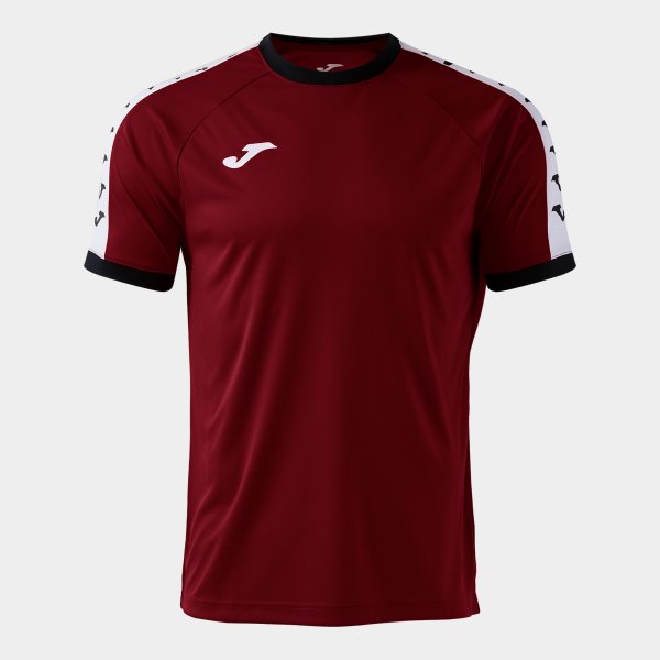 Tričko ICONO SHORT SLEEVE T-SHIRT tmavá bordová