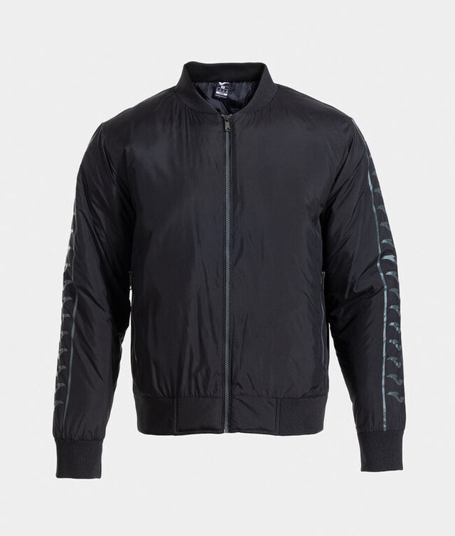 Bunda bomber ICONO STREET BOMBER JACKET čierna antracitová