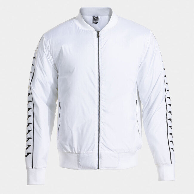 ICONO STREET BOMBER JACKET WHITE BLACK WHITE-BLACK