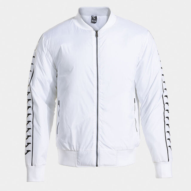 Bunda bomber ICONO STREET BOMBER JACKET biela čierna