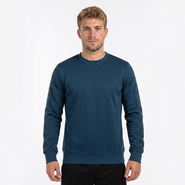 Mikina ICONO STREET SWEATSHIRT modrá námornícka čierna