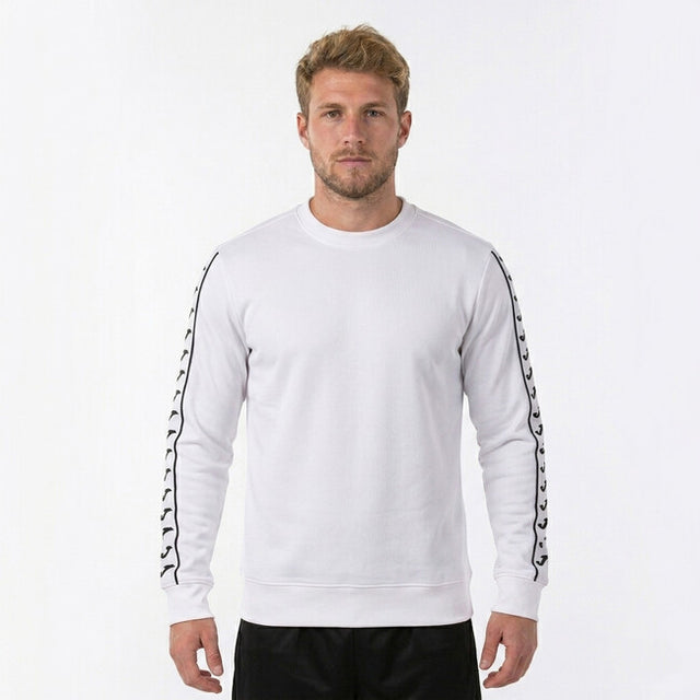Mikina ICONO STREET SWEATSHIRT biela čierna