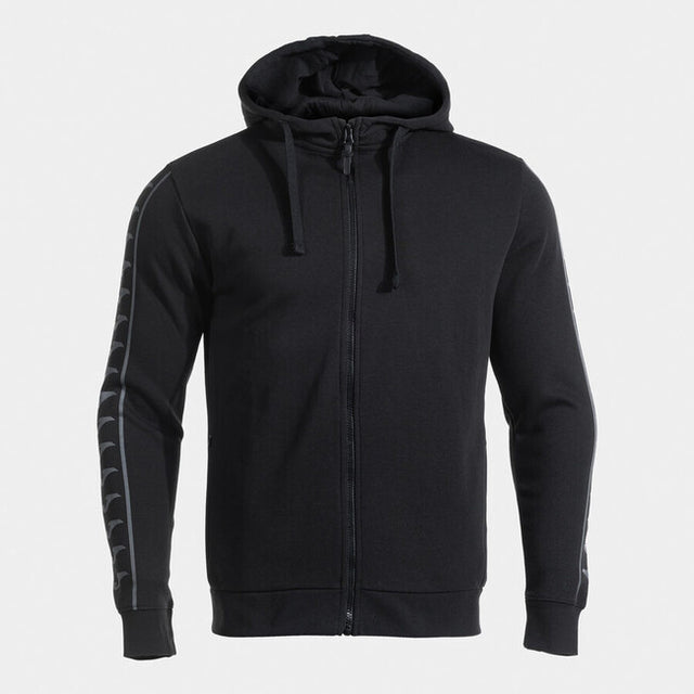 Mikina s kapucňou ICONO STREET ZIP-UP HOODIE čierna antracitová