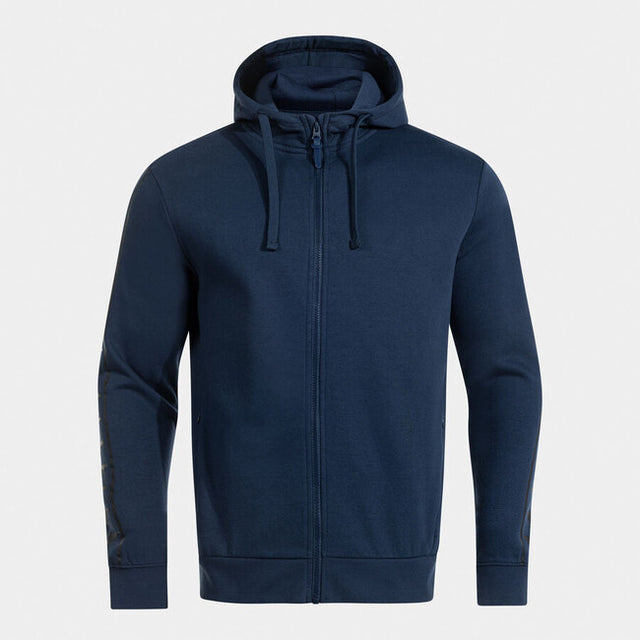 Mikina s kapucňou ICONO STREET ZIP-UP HOODIE modrá námornícka čierna