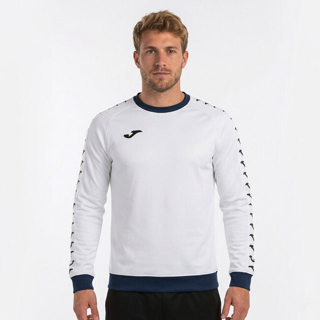 Mikina ICONO SWEATSHIRT tmavá biela modrá námornícka