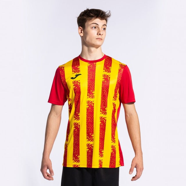 Dres / tričko INTER III SHORT SLEEVE T-SHIRT červená žltá