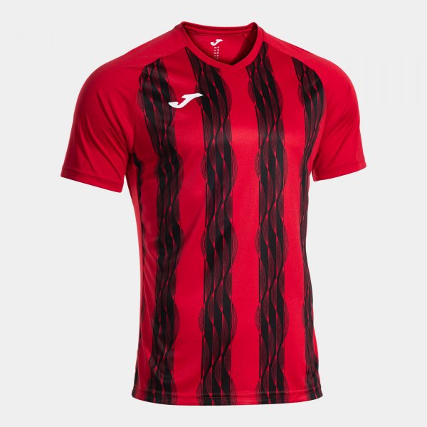 Dres / tričko INTER V SHORT SLEEVE T-SHIRT červená čierna