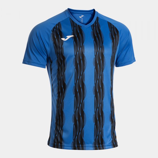Dres / tričko INTER V SHORT SLEEVE T-SHIRT azúrová čierna