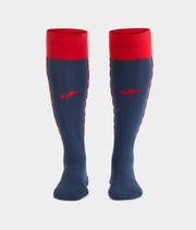 J-PRO SOCKS DARK NAVY RED NAVY-RED