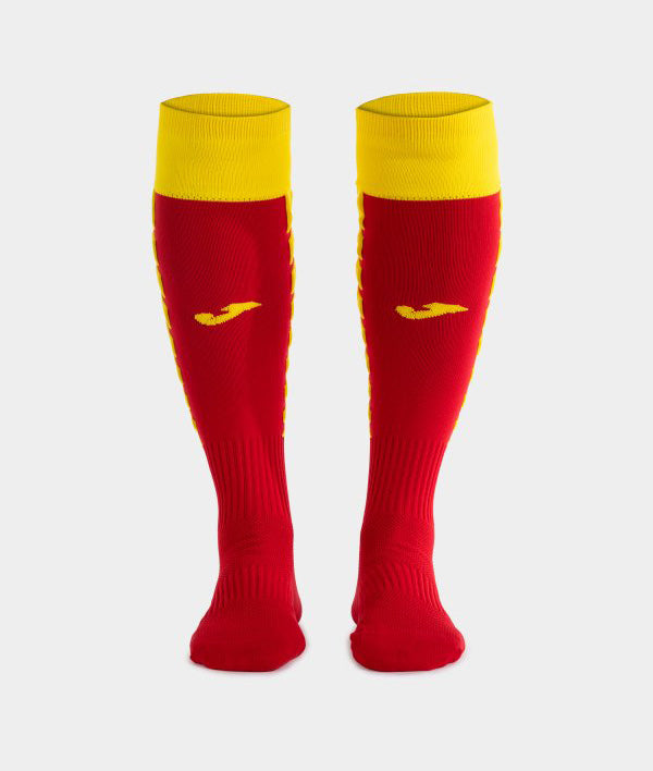 Ponožky J-PRO SOCKS červená žltá