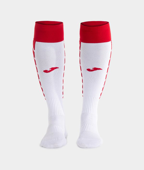 Ponožky J-PRO SOCKS biela červená