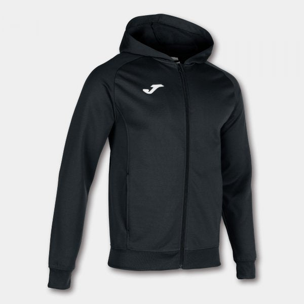 Mikina/bunda s kapucňou MENFIS HOODED JACKET čierna