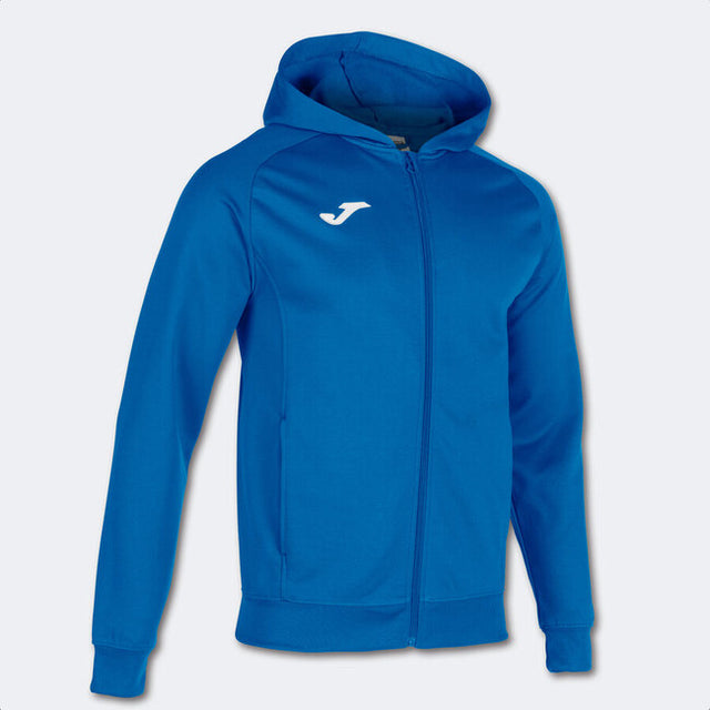 Mikina/bunda s kapucňou MENFIS HOODED JACKET azúrová