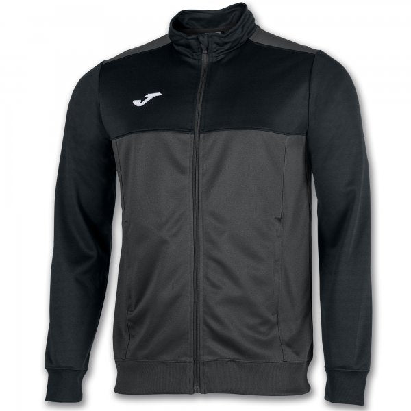 Mikina / bunda JACKET WINNER antracitová čierna