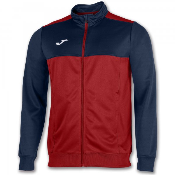 Mikina / bunda JACKET WINNER červená námornícka modrá