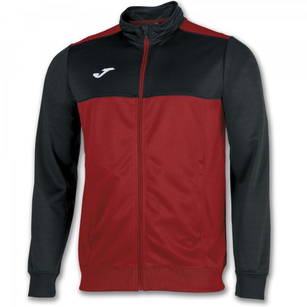 Mikina / bunda JACKET WINNER červená čierna