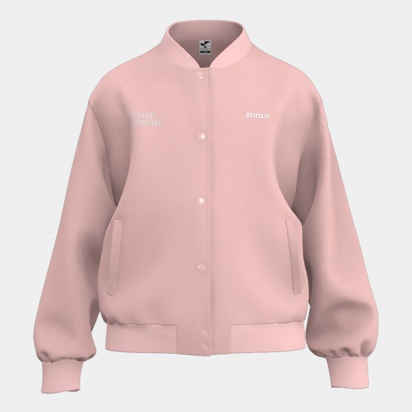 Mikina JOMA KIDS FULL ZIP SWEATSHIRT ružová