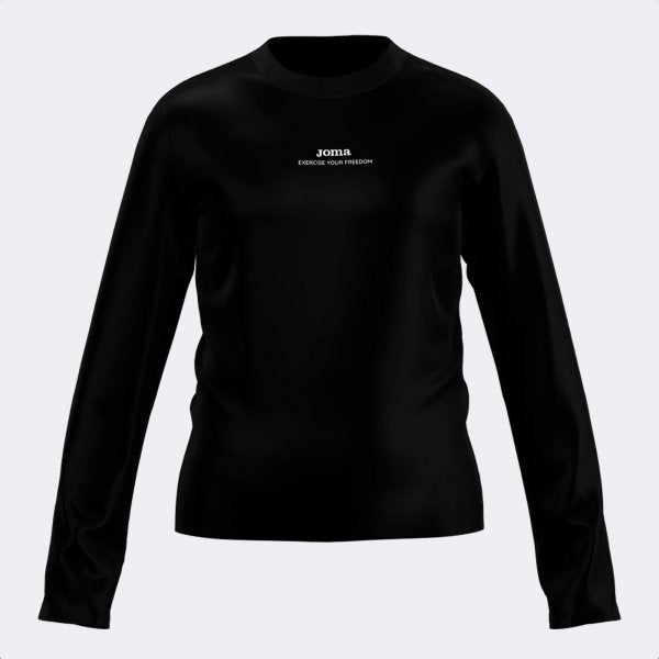 Polo tričko JOMA KIDS LONG SLEEVE T-SHIRT čierna