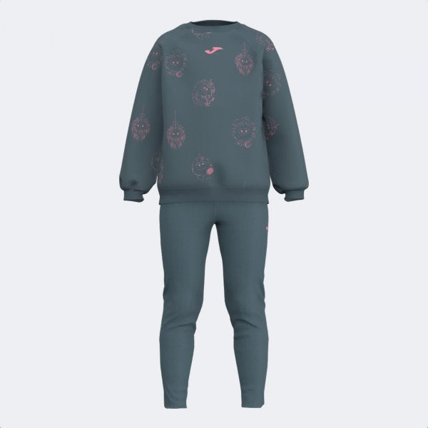 Súprava JOMA KIDS TRACKSUIT modrá - šedá