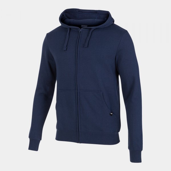 Mikina s kapucňou JACKET JUNGLE ZIP-UP HOODIE modrá námornícka