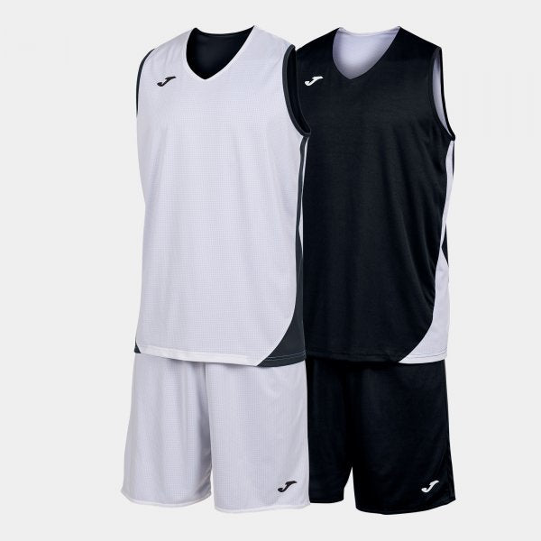 Basketbalový set KANSAS TWO-PIECE SET čierna biela