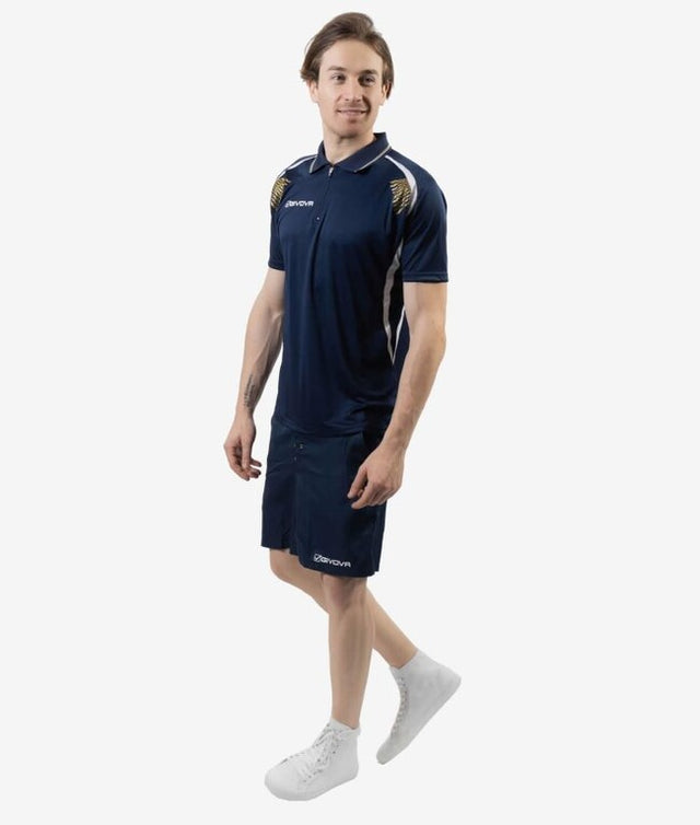 Dres KIT EASY modrá-biela