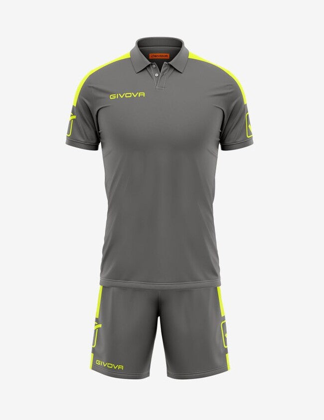 KIT PLAY GRIGIO SCURO /GIALLO FLUO