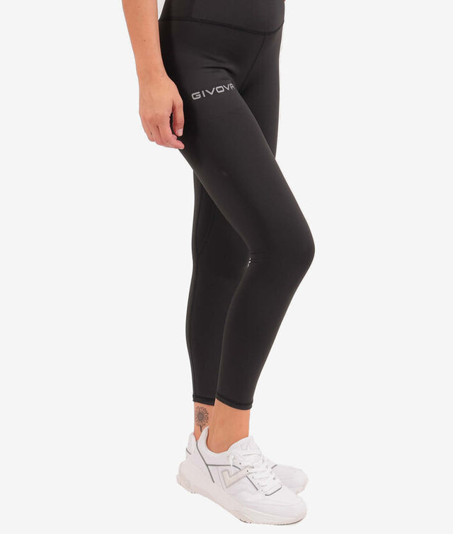 Bežecké nohavice LEGGINGS BASIC čierna