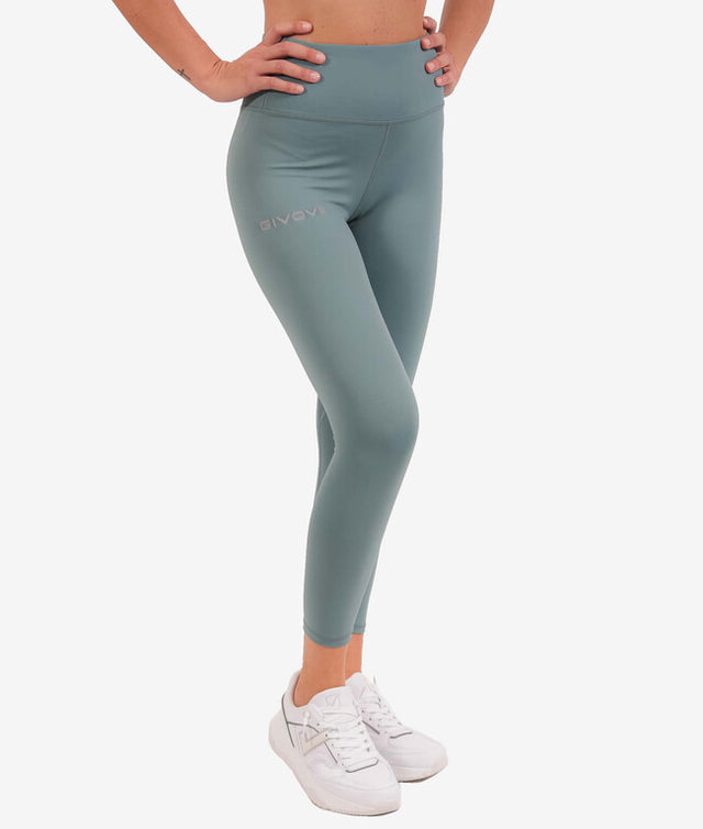 Bežecké nohavice LEGGINGS BASIC petrolejová zelená