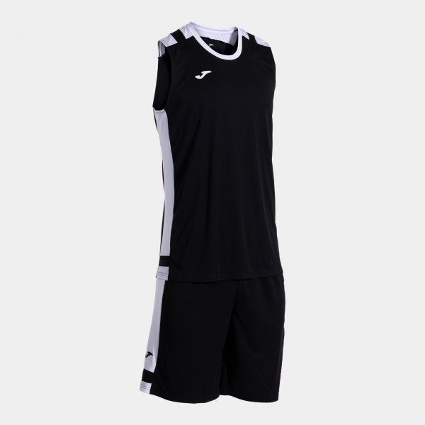 Basketbalový set LIDER BASKET SET čierna biela