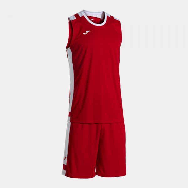 Basketbalový set LIDER BASKET SET červená biela