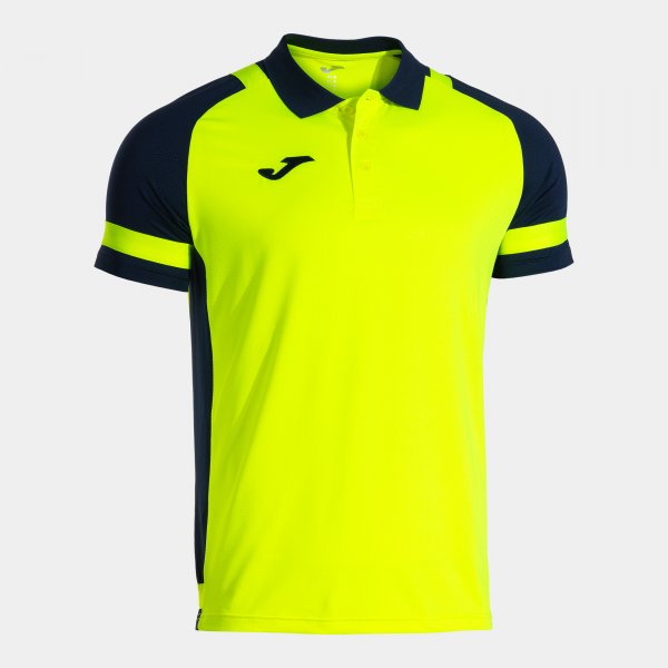 Polo tričko LIDER SHORT SLEEVE POLO fluo žltá