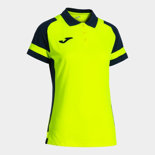 Dámske polo tričko LIDER SHORT SLEEVE POLO fluo žltá