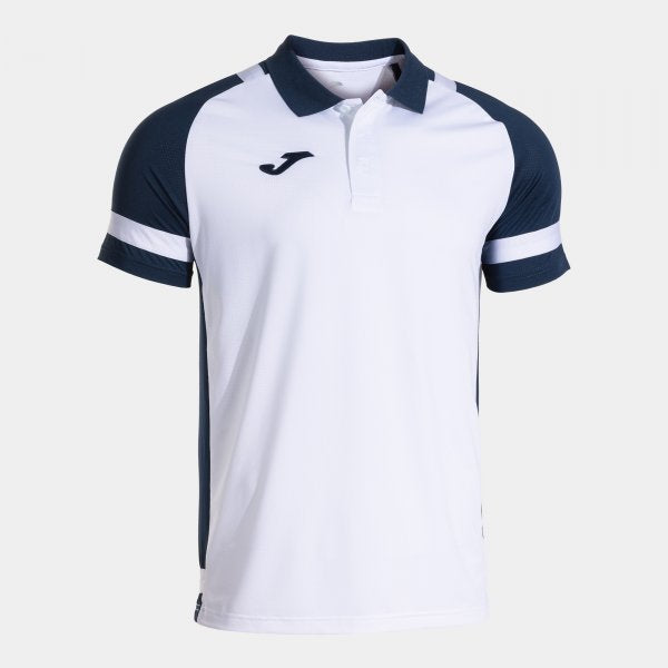 Polo tričko LIDER SHORT SLEEVE POLO biela modrá námornícka