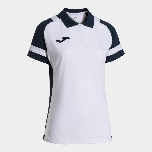 Dámske polo tričko LIDER SHORT SLEEVE POLO biela modrá námornícka