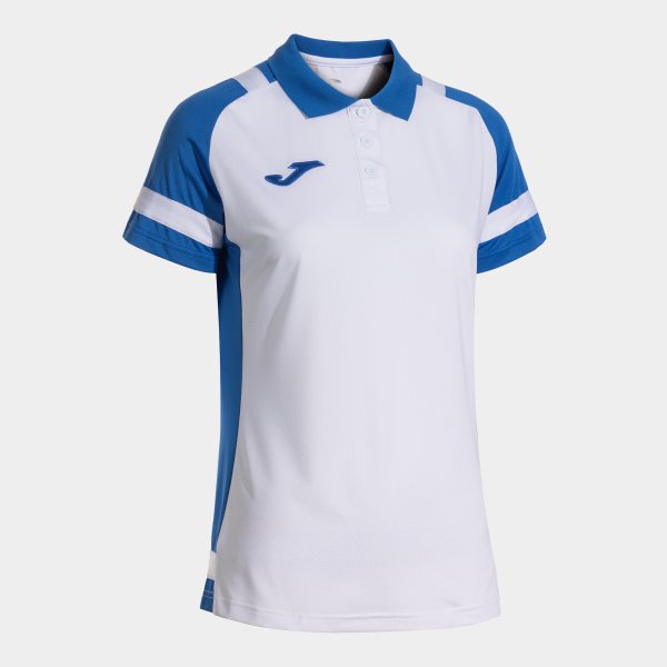 Dámske polo tričko LIDER SHORT SLEEVE POLO biela azúrová