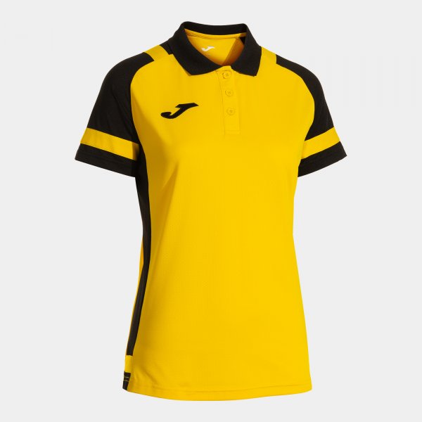 Dámske polo tričko LIDER SHORT SLEEVE POLO žltá čierna