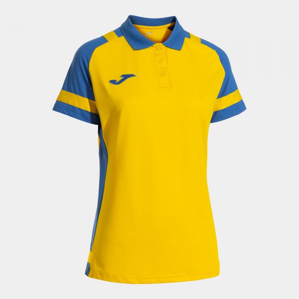 Dámske polo tričko LIDER SHORT SLEEVE POLO žltá azúrová