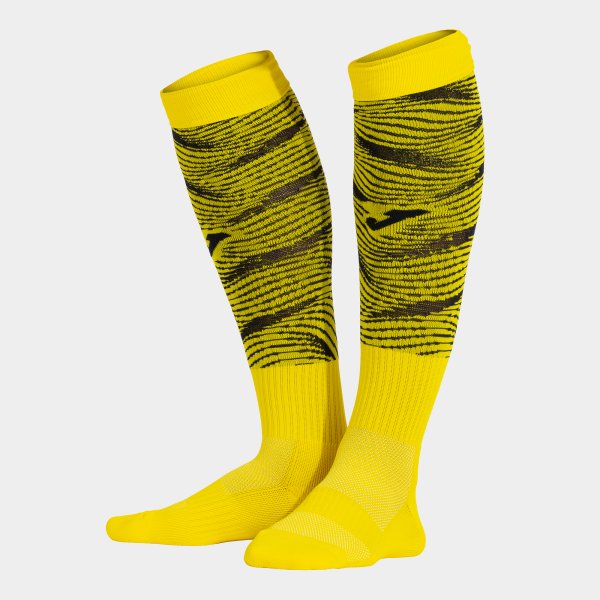 Štulpne / ponožky LIGA SOCKS žltá čierna
