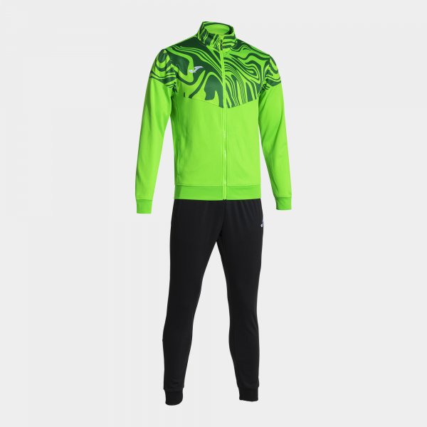 LION II TRACKSUIT FLUOR GREEN BLACK VERDE FLÚOR-NEGRO